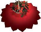 Red Fluff Design 40 Christmas Holiday Tree Skirt