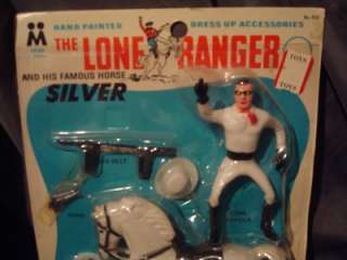 VINTAGE MPC Multiple Toymakers 1967 Lone Ranger and Tonto MOC 