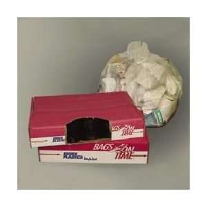   HIGH DENSITY CLEAR LIGHT WEIGHT ROLLS CAN LINERS GARBAGE BAGS 1000/CS