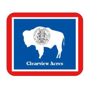  US State Flag   Clearview Acres, Wyoming (WY) Mouse Pad 