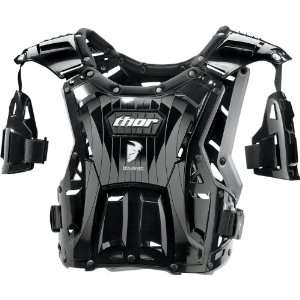   Quadrant Roost Deflector Chest Protector Black/White 40 60 Automotive