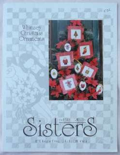 Sisters & Best Friends WHIMSEY CHRISTMAS ORNAMENTS NEW  