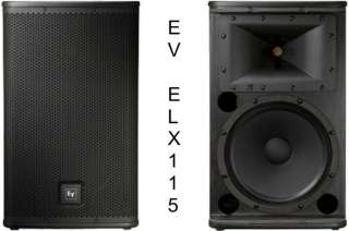 EV ELX115 LIVE X SPEAKER PAIR $50 INSTANT COUPON CHURCH  