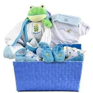  Babys First Wardrobe Boy Gift Basket Baby