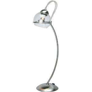 Bubble Collection Radiant Style Clear Glass Shade Adjustable Desk Lamp