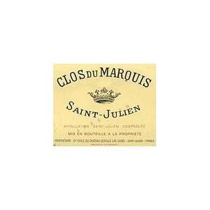  Clos Du Marquis St. Julien 2006 750ML Grocery & Gourmet 