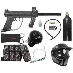   Custom ACT E Grip Player Paintball Gun Kit   Black