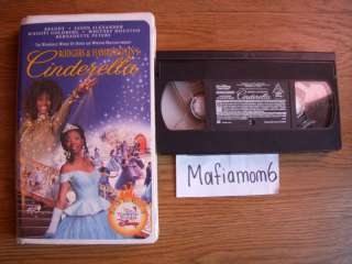 Rodgers & Hammersteins Cinderella VHS Disney Brandy CC 786936060263 