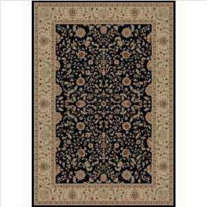   Concord 1203 Imperial Hereke Black Traditional Rug Furniture & Decor