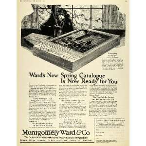  1926 Ad Montgomery Ward Fashion Clothing Catalogue 