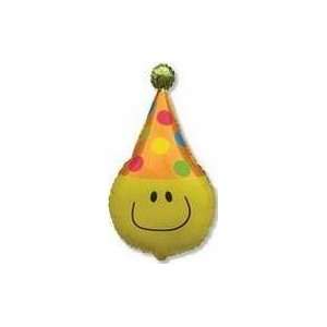 28 Funny Clown Smiley   Mylar Balloon Foil Health 