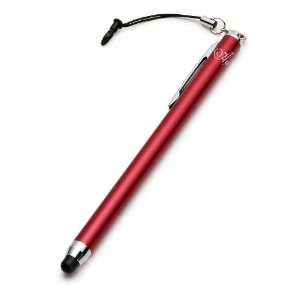  Accessorise (TM) Slim Capacitive Stylus (Red) with 1 YR 