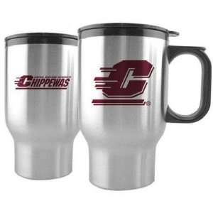  Central Michigan Chippewas 16 oz. Stainless Steel Travel 