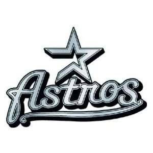  Houston Astros Silver Auto Emblem