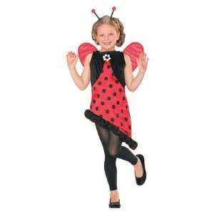 Girls Miss Ladybug Costume Size Medium Toys & Games