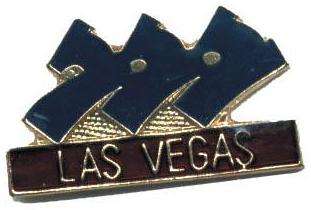 Hat Lapel Push Pin Tie Tac City Las Vegas Lucky 7s NEW  