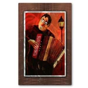  All My Walls POL00448 Accordion Player Home & Garden