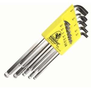  Set 13 BriteGuard Plated Stubby Balldriver L wrenches .050 