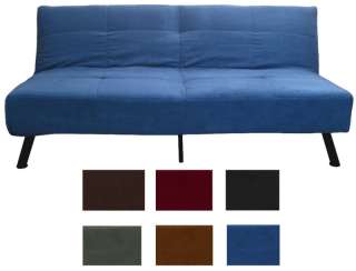 Vega Twin Click Clack Convertible Sofa Choose Color  