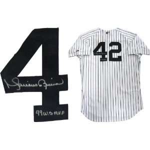  Mariano Rivera Autographed Jersey   with 99 WS MVP 