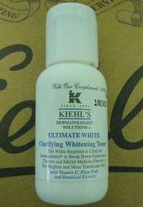 KIEHLs Ultimate White Clarifying Whitening Toner 30ml  