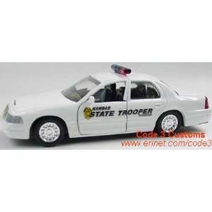  CODE 3 KANSAS STATE POLICE DECALS   1/43 ONLY