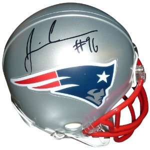  Jermaine Cunningham Signed Mini Helmet   Autographed NFL 