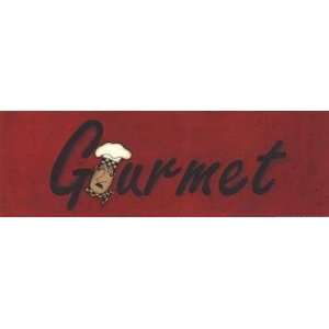  Gourmet Scherry Talbott. 18.00 inches by 6.00 inches 