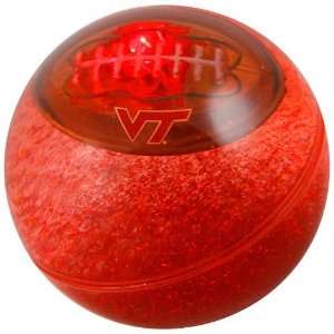  NCAA Virginia Tech Super Ball, 3 Inch, Clear Sports 