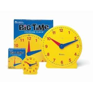  Learning Resources Big Time Clock Kit