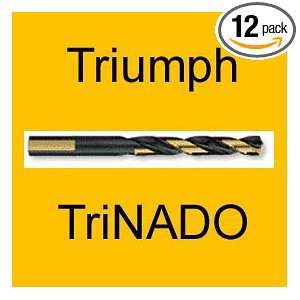Triumph Twist Drill Co. 033316 1/4 Diameter T1M High Speed Steel Drill 