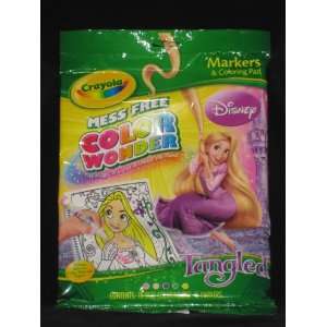   Disneys Tangled Rapunzel Color Markers & Coloring Pad Toys & Games
