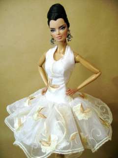 Eaki Boutique Clothes Dress Outfit Gown Silkstone Barbie Fashion 