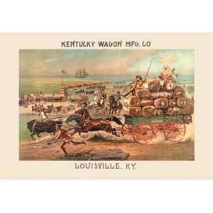  Kentucky Wagon Manufacturing Company 24X36 Canvas