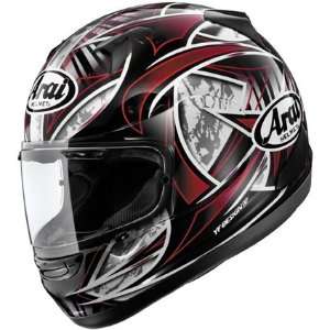  Arai Helmets Signet Q Graphics Helmet, Flash Red, Size XS 