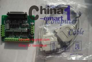 CNC DB25 Breakout Board adapter stepper motor Controller Interface 