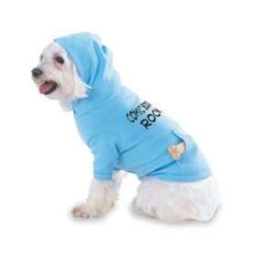 Comic Books Rock Hooded (Hoody) T Shirt with pocket for your Dog or 
