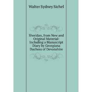  Sheridan Walter Sydney Sichel Books