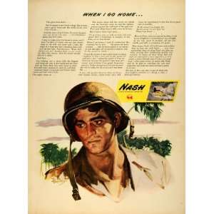   WWII Soldier Military Rico Tomaso   Original Print Ad