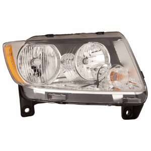 Halogen Headlight Assembly for 2011 2012 Jeep Grand Cherokee Right 