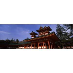 View of a Building, Heian Jingu Shrine, Kyoto, Honshu, Japan Premium 