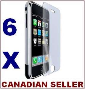 CLEAR SCREEN PROTECTOR COVER FOR IPHONE 3G & 3GS  