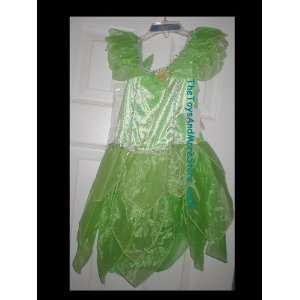   Tinkerbell Dress Costume S 4 3/4 NEW Toys 
