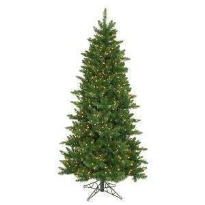  Camdon Fir 78 Artificial Slim Christmas Tree with Clear 