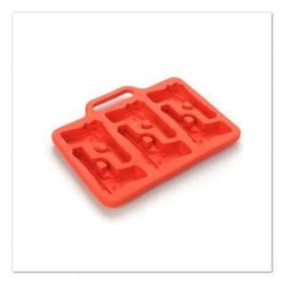   Cube Tray Mold Jelly Silicone Gun Design Sharp Chocolate Mold  