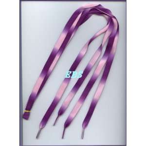  shoelace shoe lace thick purple n  light purple Health 