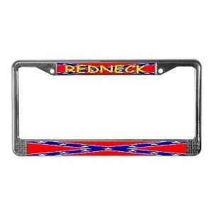  Confederate Redneck Flag Redneck License Plate Frame by 
