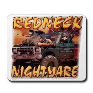   Mouse Pad) Redneck Nightmare Rebel Confederate Flag 
