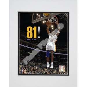 Kobe Bryant Los Angeles Lakers 81 Point Game (1/22/2006) Double 
