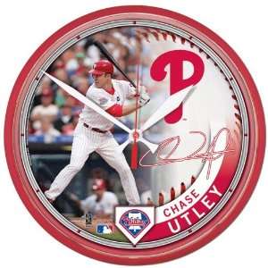  MLB Chase Utley Clock